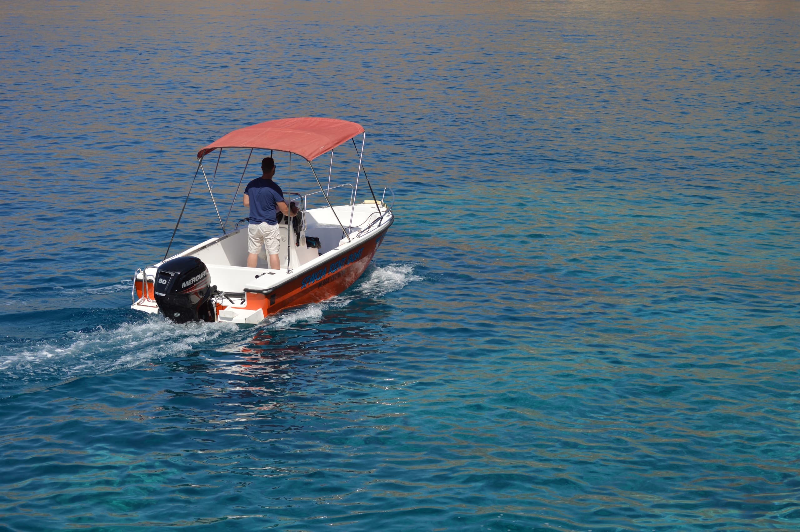Captain Your Own 30hp Boat with Notosmare in Chania