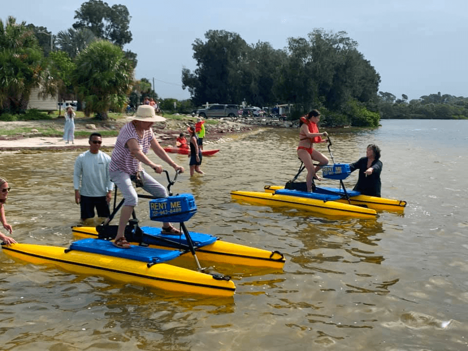 Water Activities with Belle Harbour Boat Rentals in Tarpon Springs