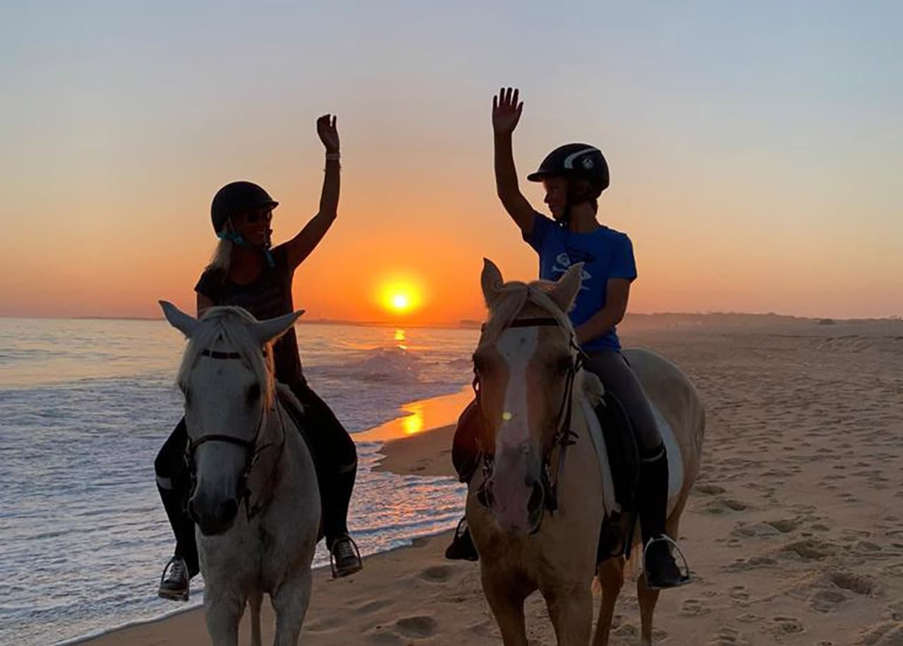Sunset Horseback Riding at Algarve Lusitano Horses