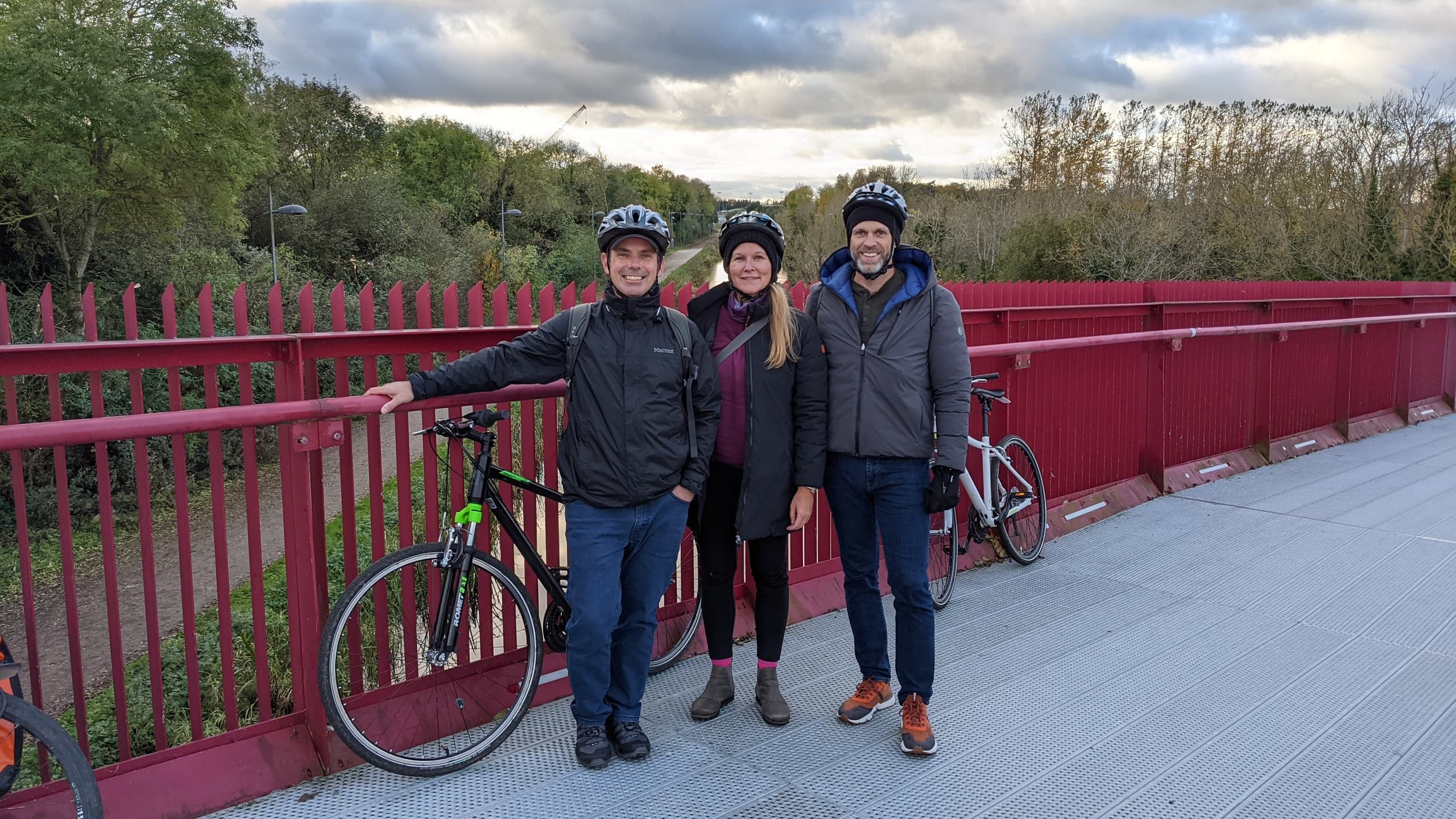 River Liffey & Grand Canal Greenway Bike Tour with My Bike or Hike in Dublin