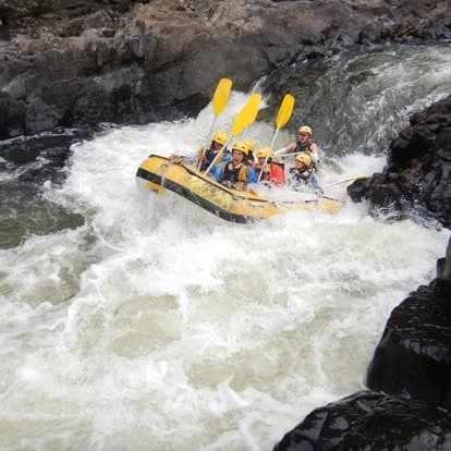 Big Whitewater Rafting on the Upper Nymboida with Exodus Adventures