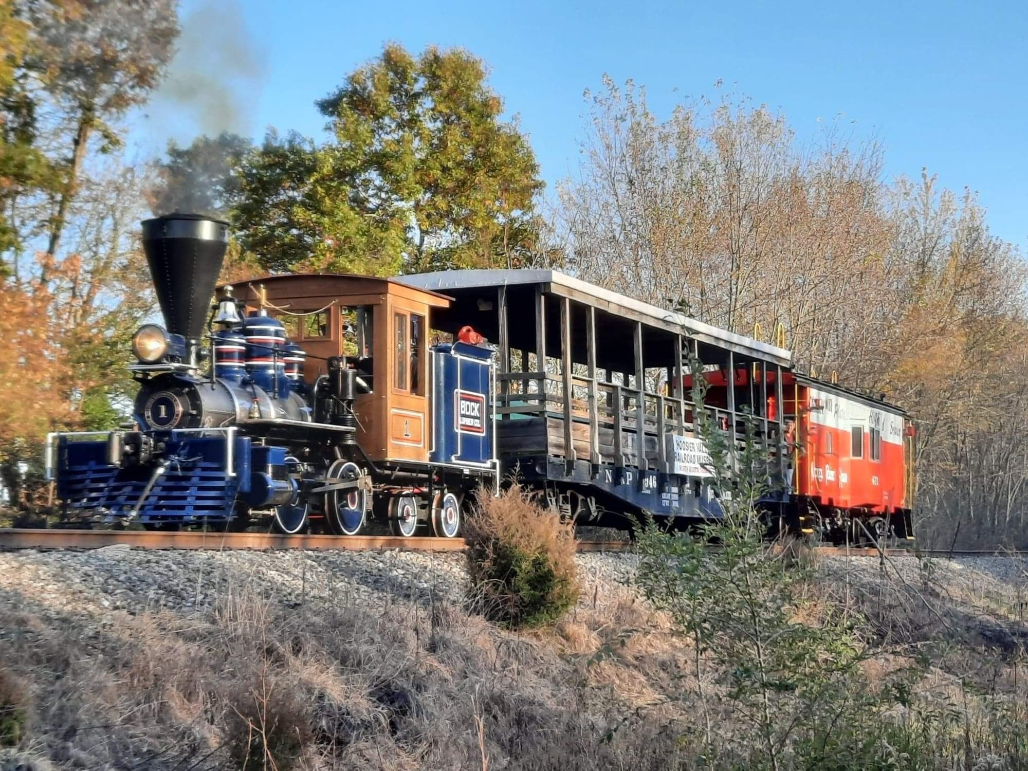 Steam Train Excursions at Hoosier Valley Railroad Museum