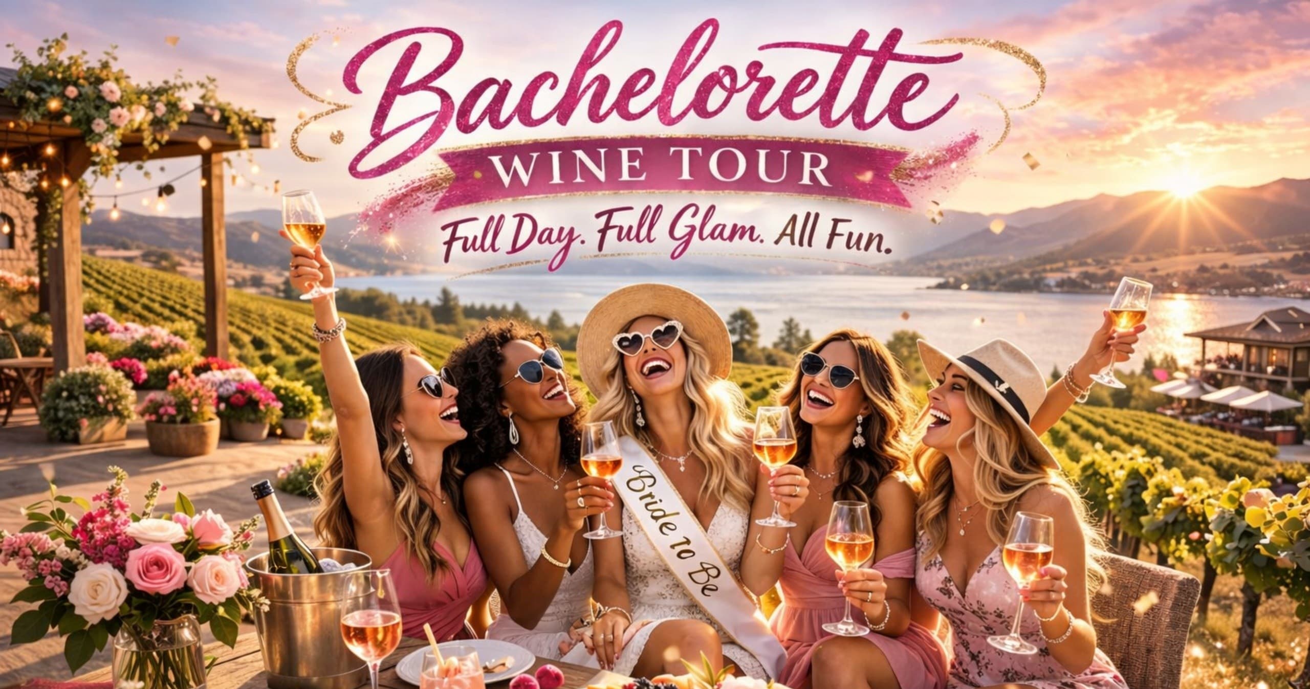 Kelowna Bachelorette Wine Tour: VIP Tastings Across Five Okanagan Wineries