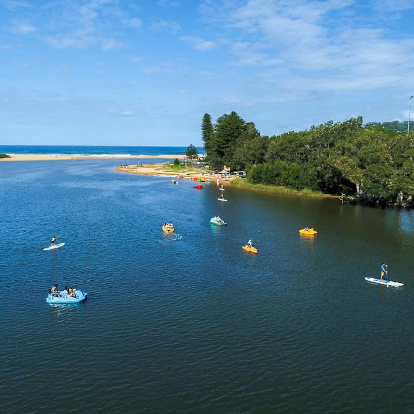Water Activities at Aquafun Avoca Lake