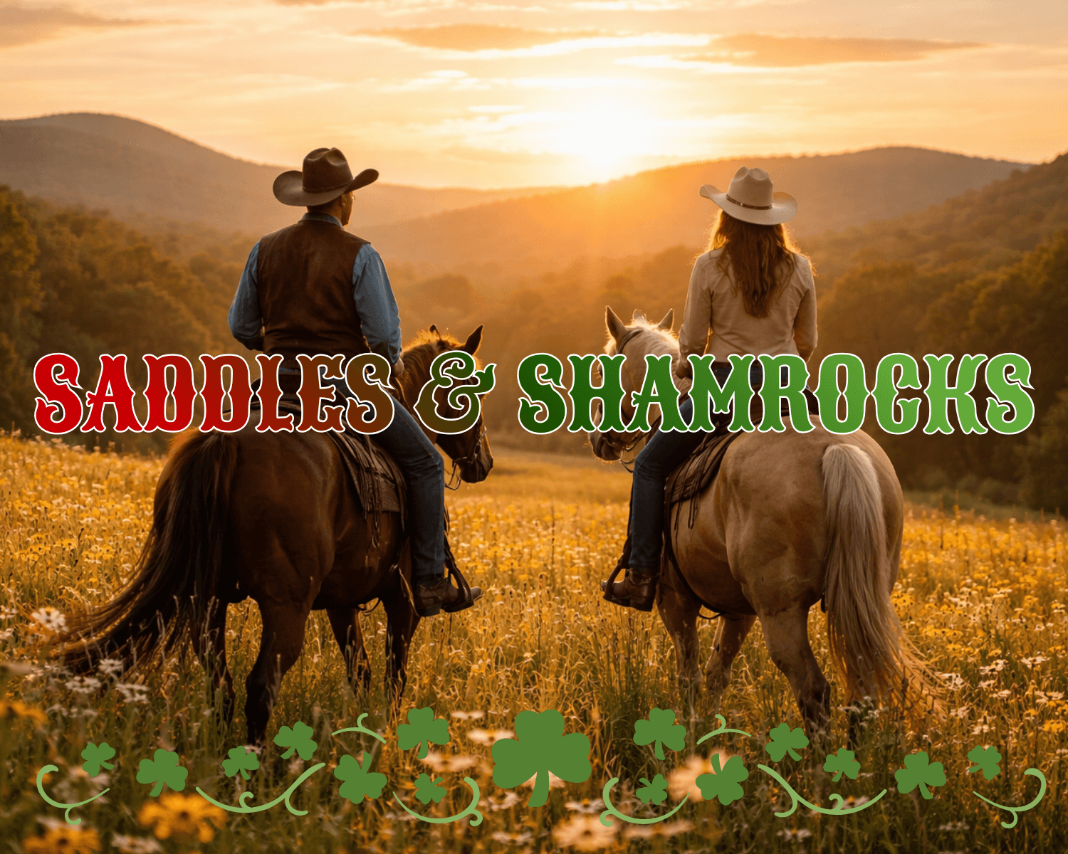 Saddles & Shamrocks: St. Patrick's Trail Ride, Barn Dance & Farm Dinner in Sequatchie Valley
