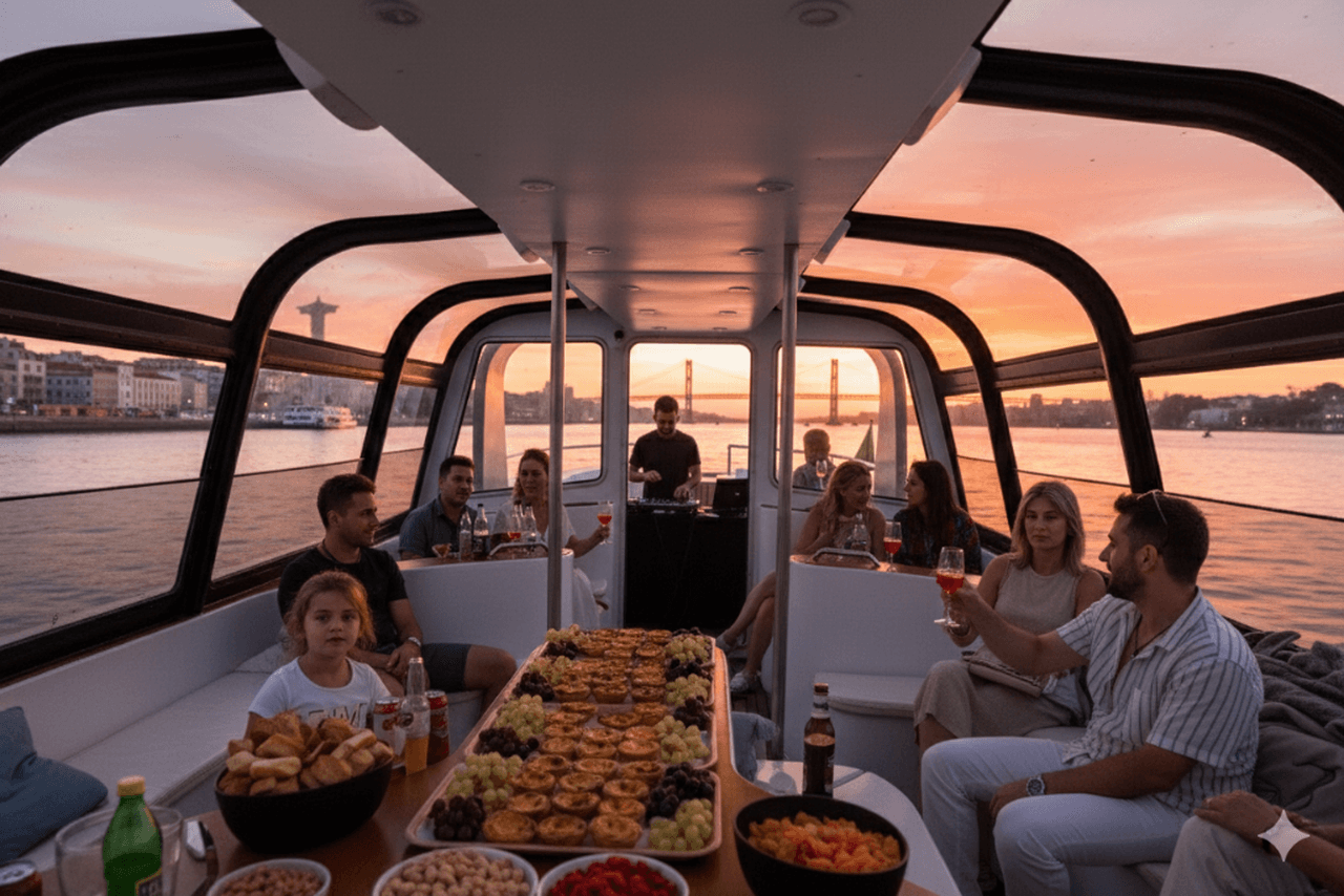 Sunset on the Tagus: Ladies Sunset Premium Experience in Lisbon photo 1