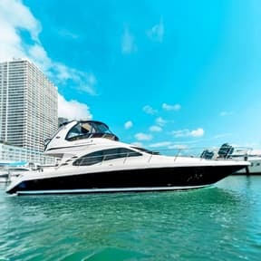 Miami Yacht Charters Aboard Ocean View’s 50' Sea Ray Flybridge