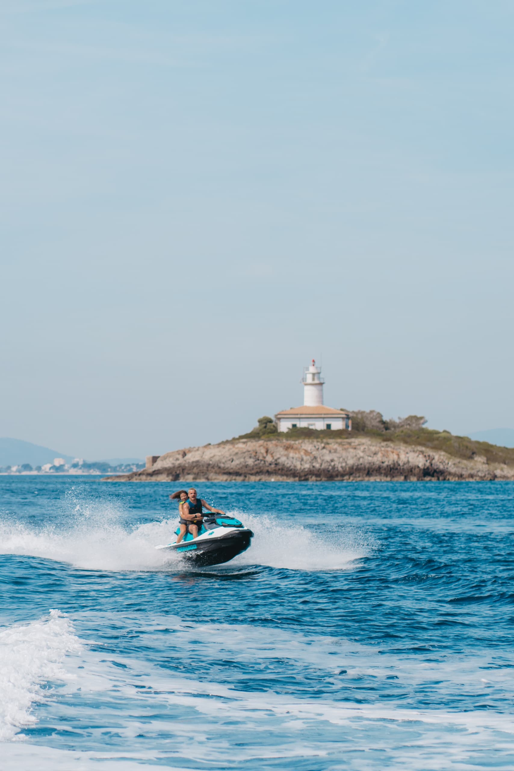 Water Activities: Aucanada Lighthouse Jet Ski Tour from Alcúdia