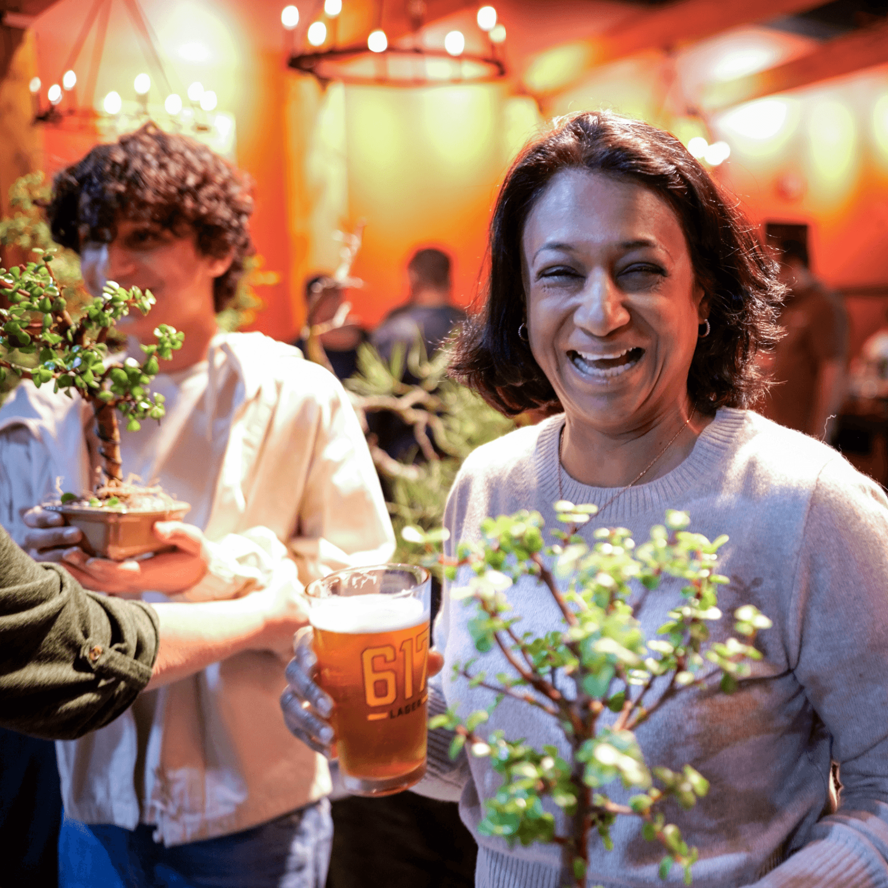 Tiny Trees and Pizza Nights: Bonsai Bar Workshop at Portland Pie Company in Topsham photo 1