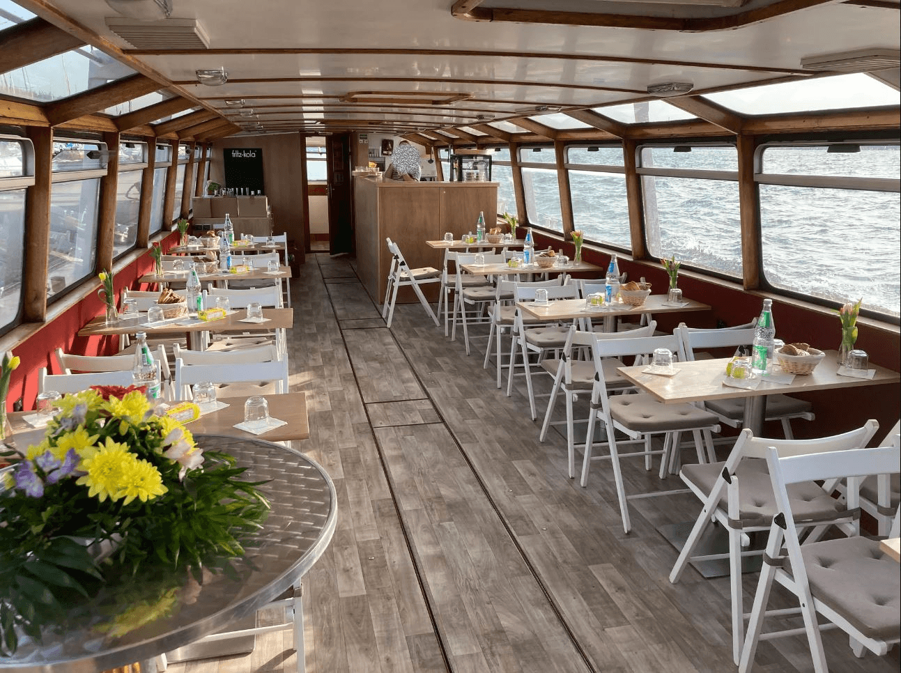 Water Activities: MS Cospuden Boat Tour at Cospudener See