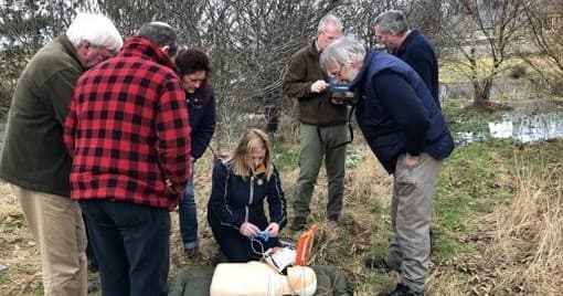 Forestry First Aid Training with CA First Aid in West Lothian