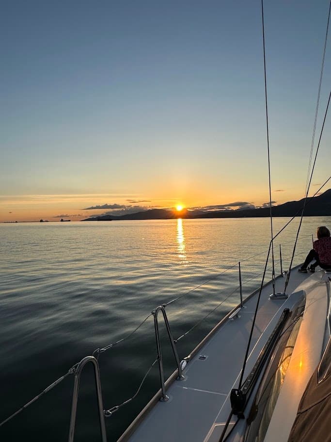 Sunset Sailing in Vancouver Harbour: Private Evening Charter from North Vancouver photo 4