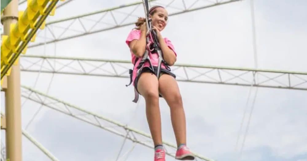 Thrilling Zip Rail & Ropes Course in Pensacola Beach