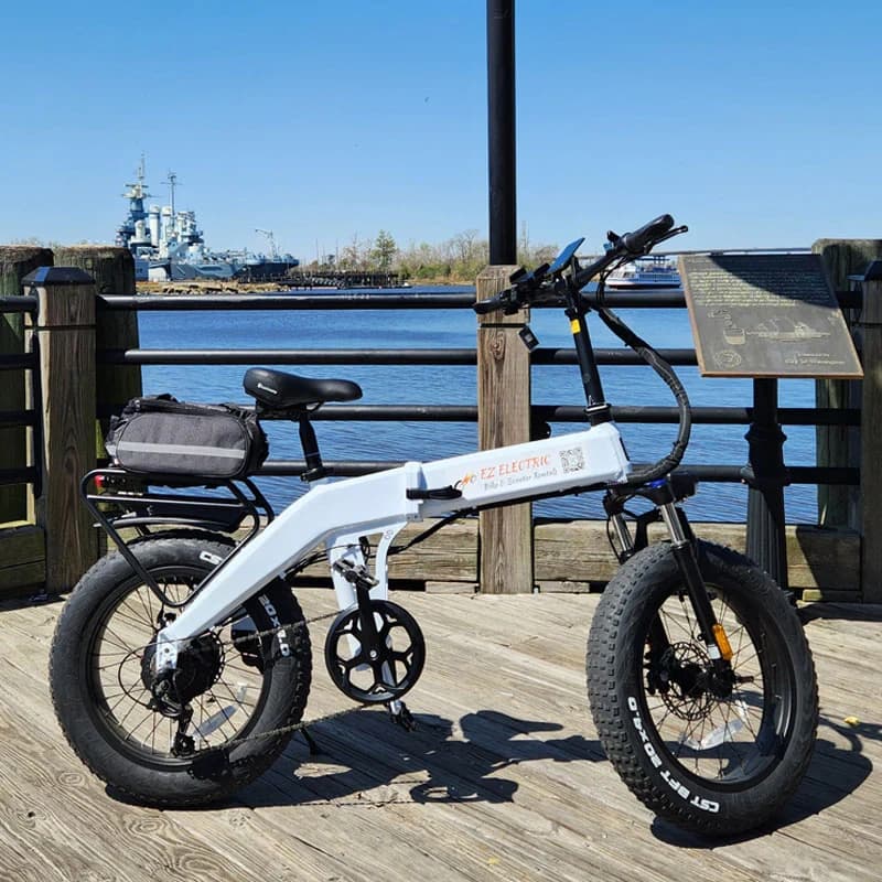 Zip the Wilmington Riverfront: 1-Hour E-Bike Rentals for Urban Exploration
