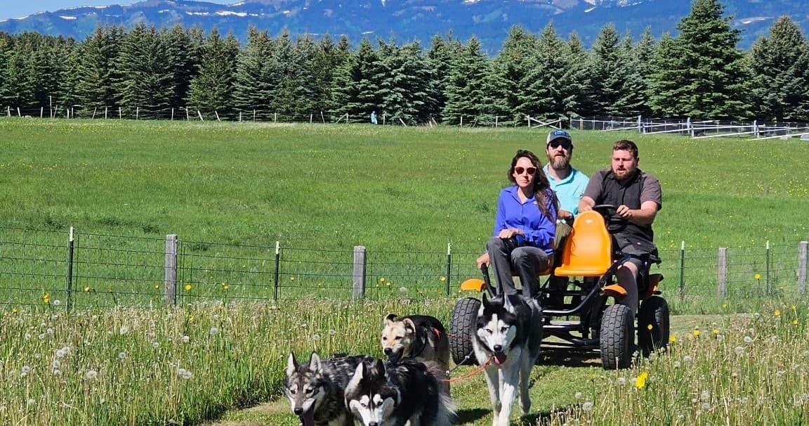 Dogsled History & Cart Demo in Driggs, Idaho