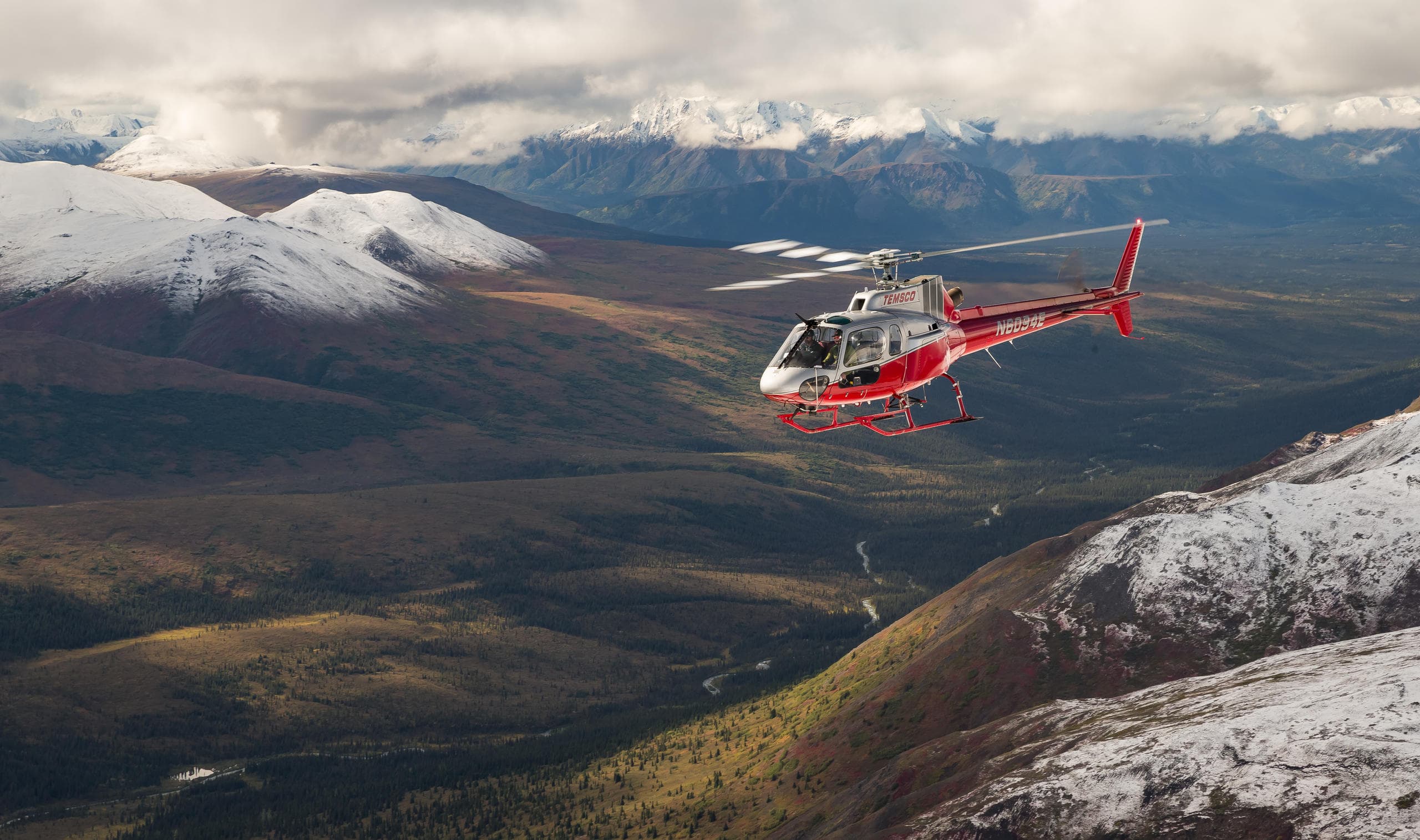 Heli Hiking Near Denali with TEMSCO Helicopters Inc.