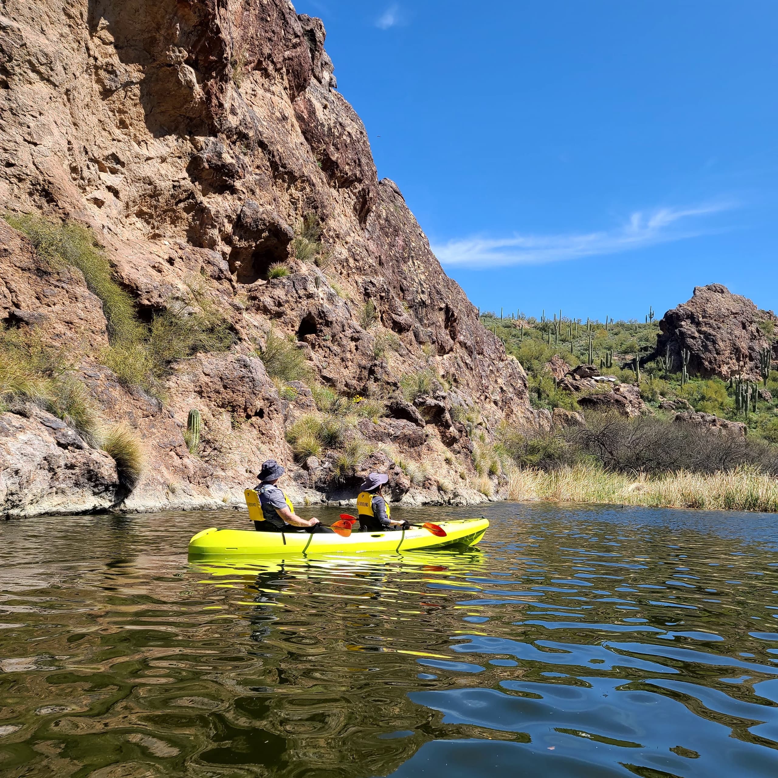 Hard Kayak Rental for Two in Tempe, Arizona