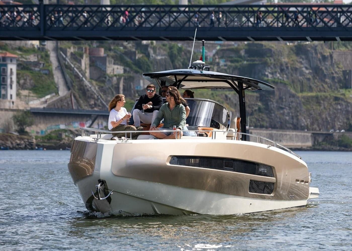 Lisbon Private Sunset Yacht Cruise on the Invictus | Tagus River Views