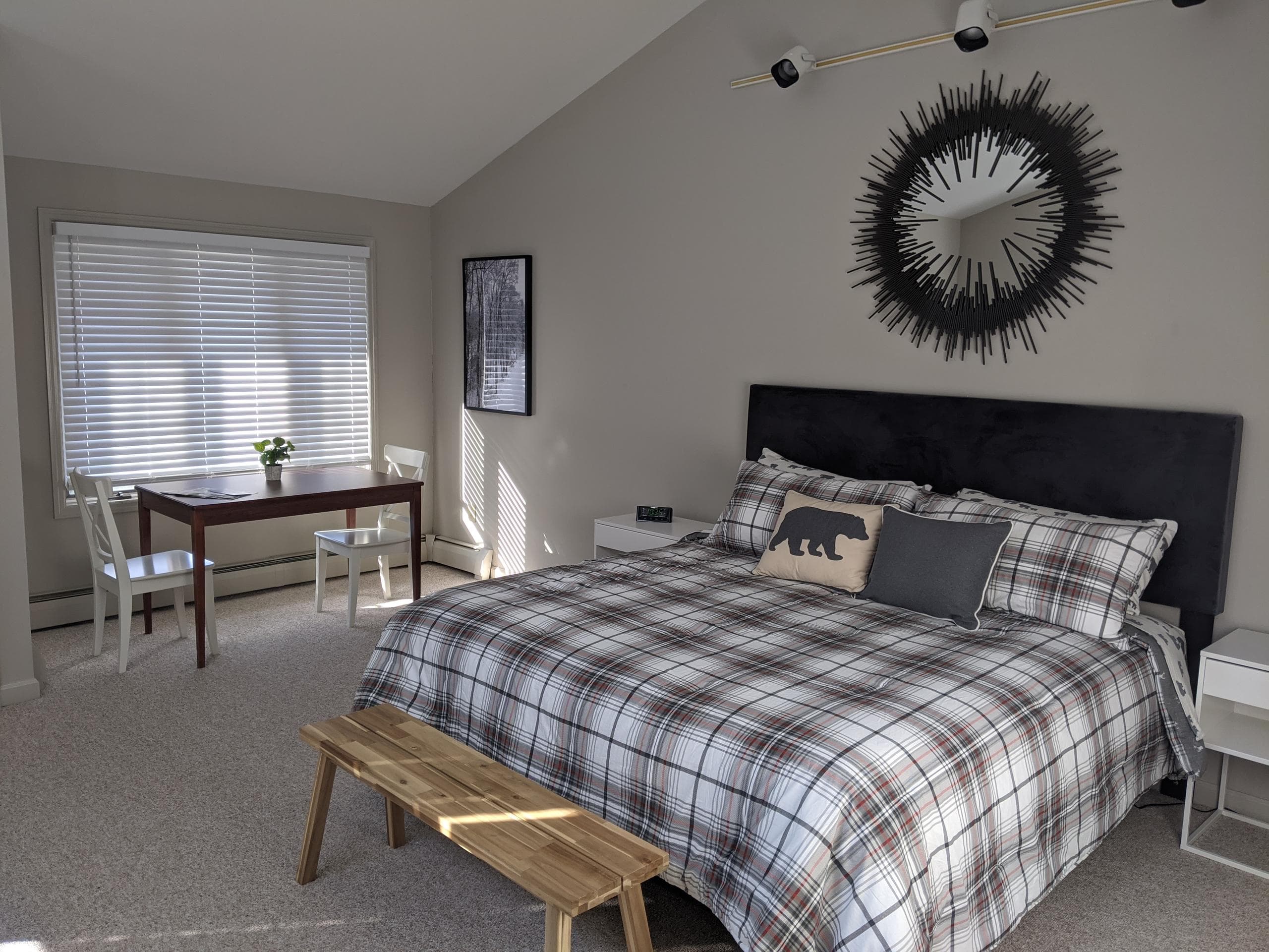 Stay Steps from Adventure: Catamount Lodging Mountain View Room 1 in the Berkshires