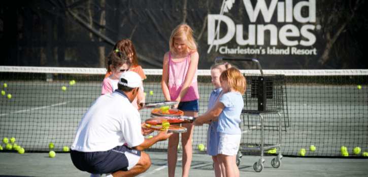 Kids Tennis Camp at Wild Dunes Resort - Fun & Skill Building in Charleston