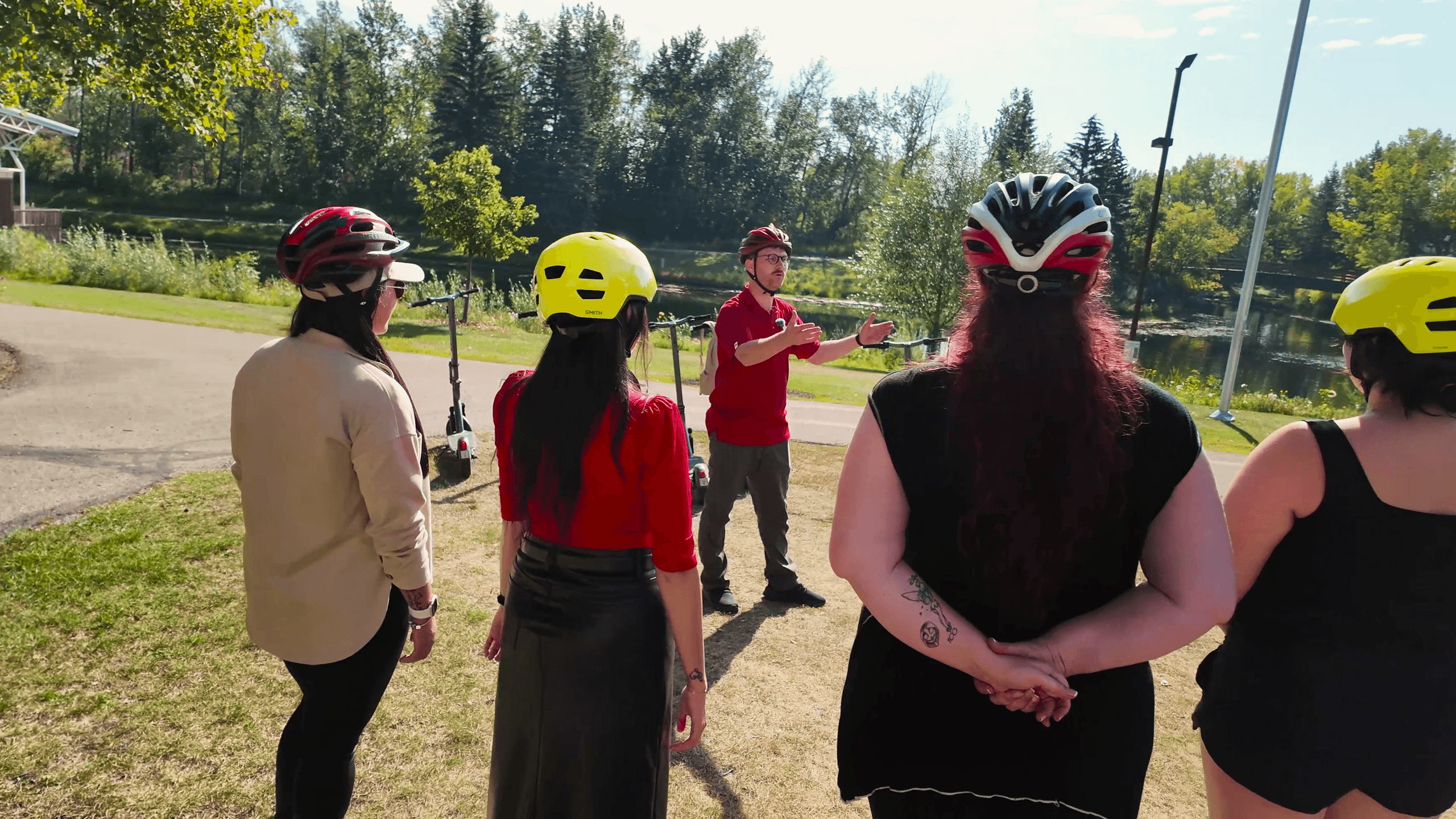 Red Deer River Scooter Tour: 2-Hour City Ride in Calgary photo 2