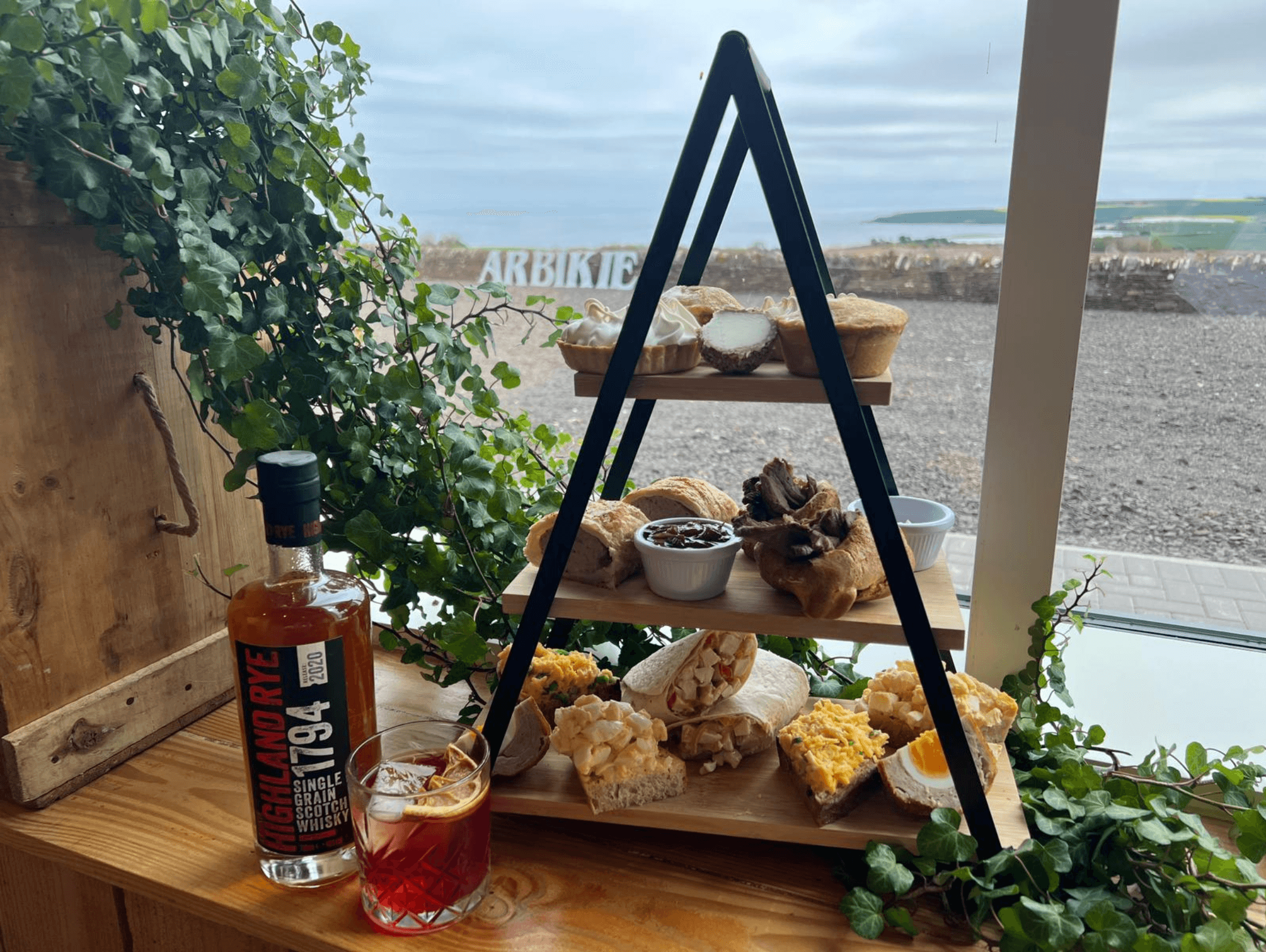 Arbikie Distillery Afternoon Tea: Prosecco and Cocktails on Scotland’s Angus Coast photo 1