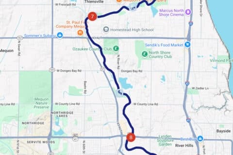 Milwaukee River Section 7: Gentle 4.5-Mile Brown Deer Paddle for Wildlife Viewing
