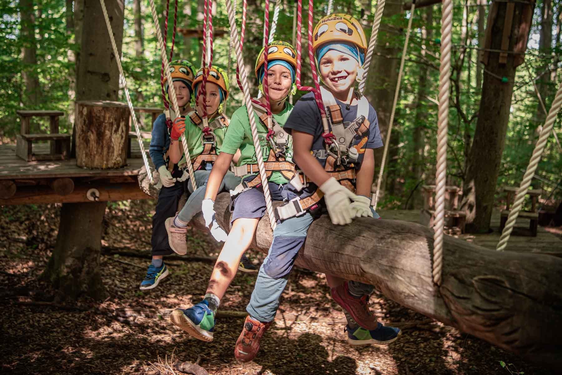 Kids' Climbing Adventure at Kletterwald Regensburg