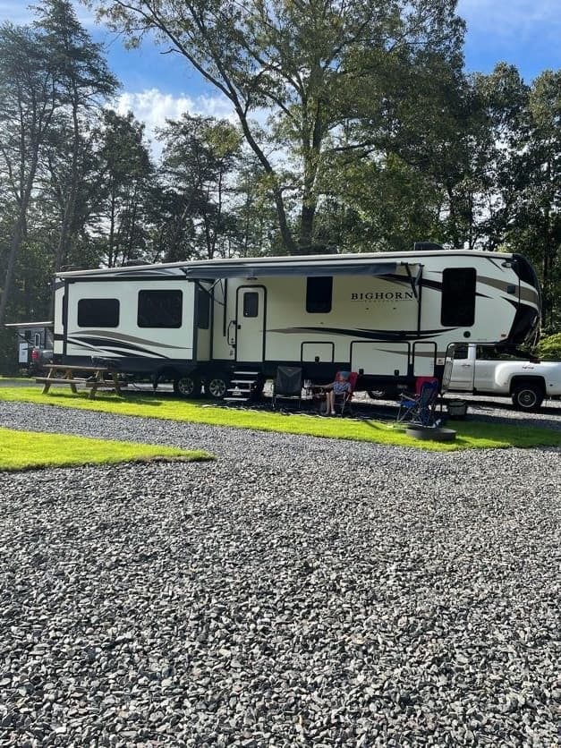 RV Site One Pull-Through at Bigfoot Outfitters, Benton TN