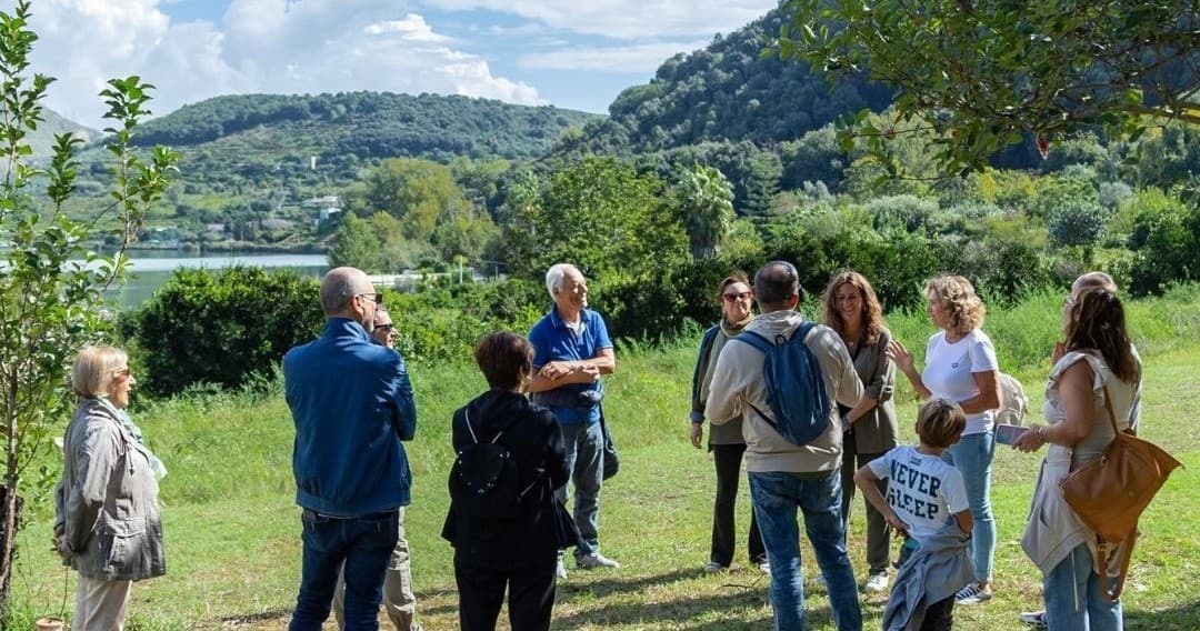 Walk the Underworld: Monte Nuovo and Lago d'Averno Hike in the Campi Flegrei