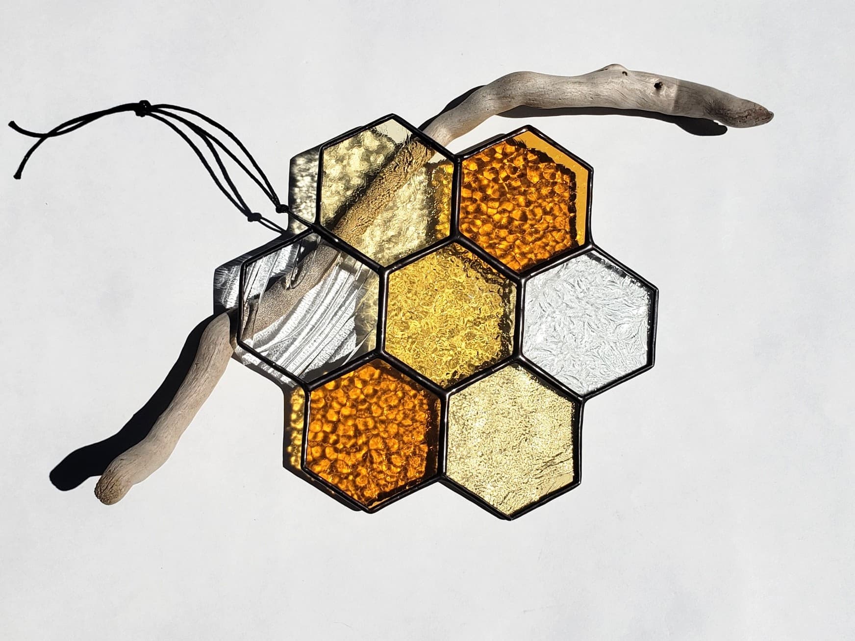 Honeycomb Stained Glass Workshop at parkwoodestate — Make a Suncatcher in Oshawa photo 1