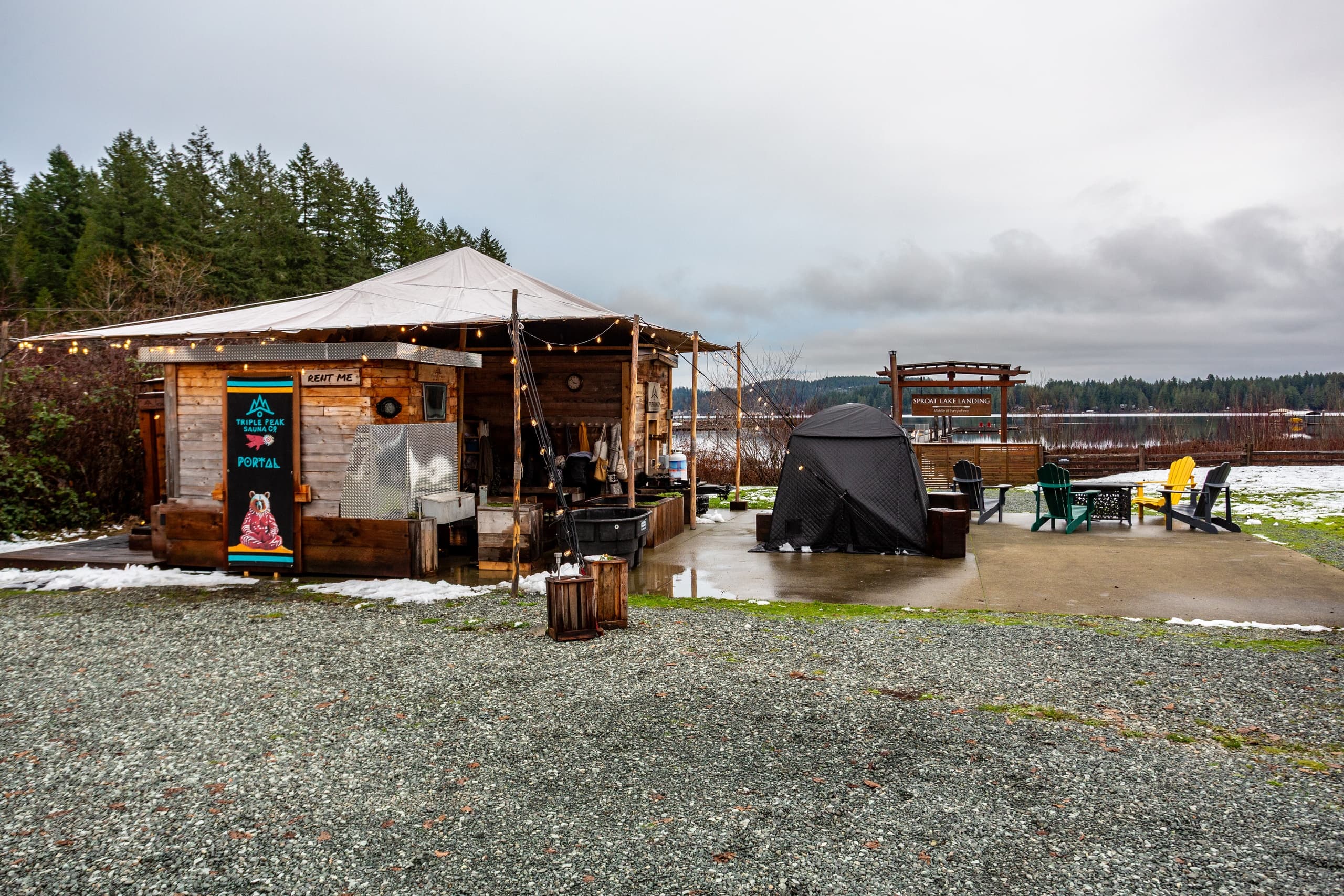Hot Wood, Cold Water — TPS OPEN HOUSE at Sproat Lake