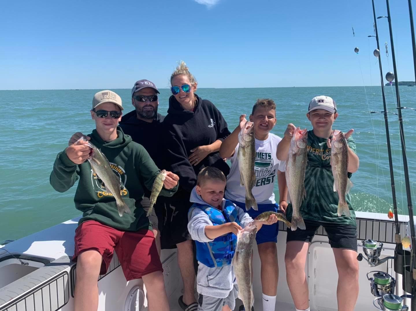 Full Day Fishing Charter in Lakeside Marblehead, Ohio