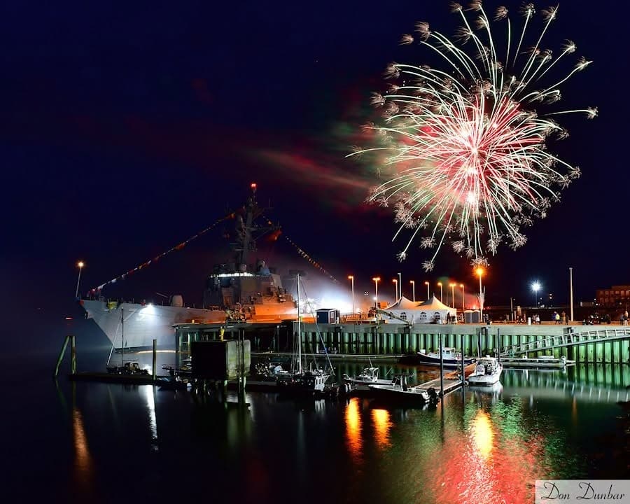 Waterfront Fireworks — Eastport Sunset Cruise for the 250th Fourth of July photo 1
