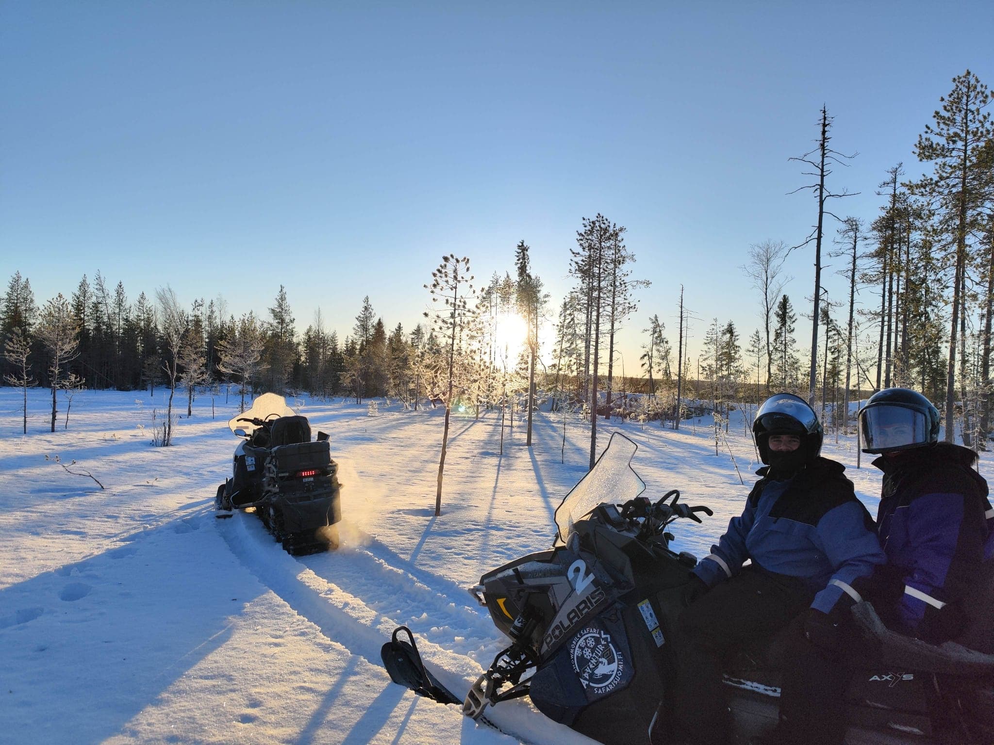 Snowmobile Safari in Kainuu: 3-Hour Guided Snowmobile Tour from Ukkohalla photo 2