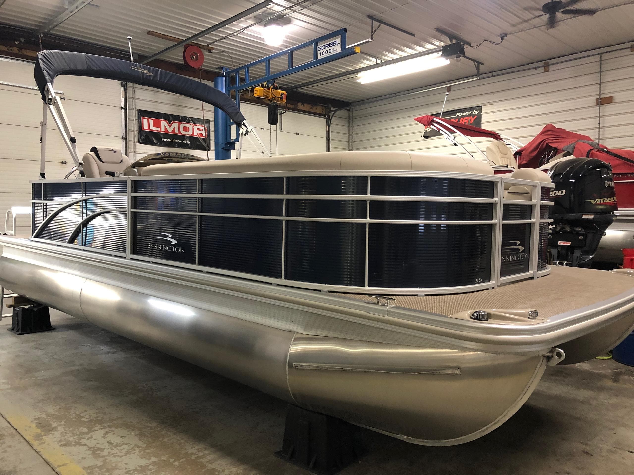 Pontoon Boat Rentals at Main Channel Marina on Lake Wawasee