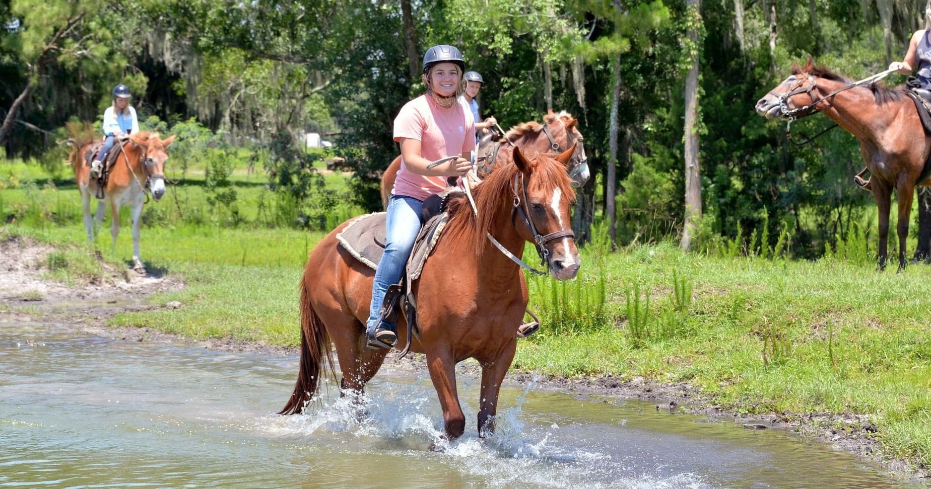 Explore Florida’s Timeless Countryside on the One Hour Trail Ride at Diamond D Ranch