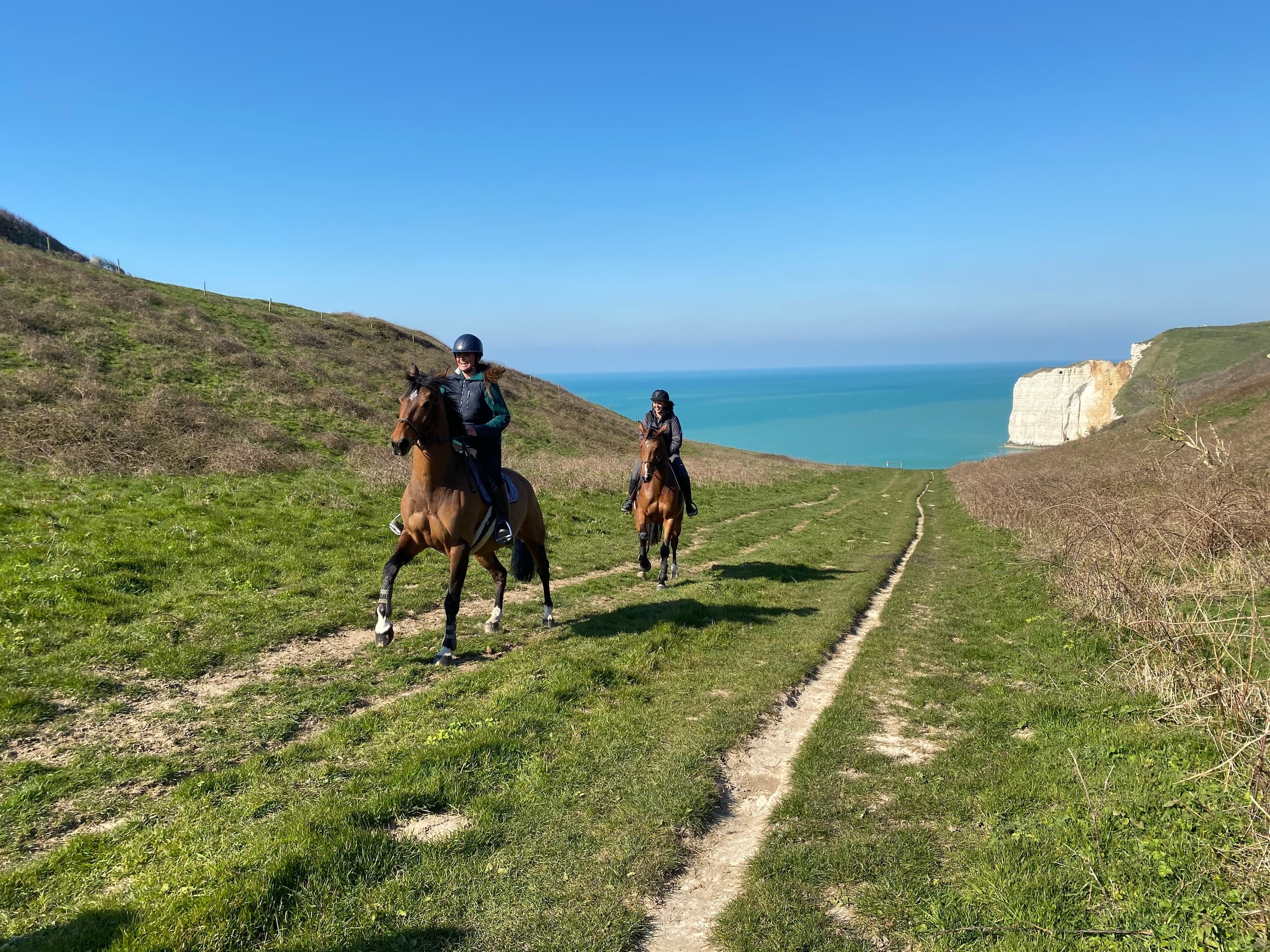 Equestrian & Scenic Ride at Domaine Équestre d'Étretat