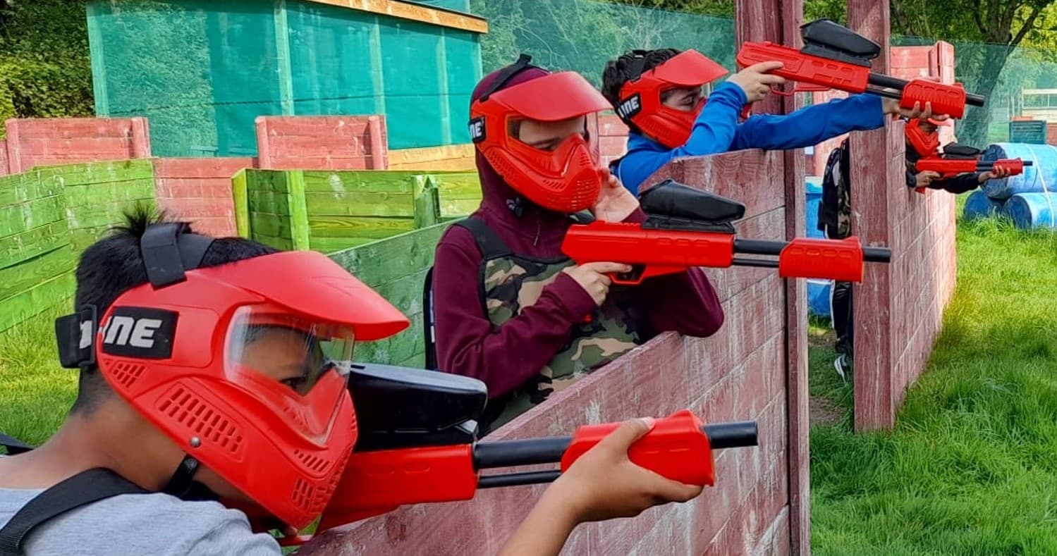 Junior Paintball Thrills with Adventure Sports in Warwick