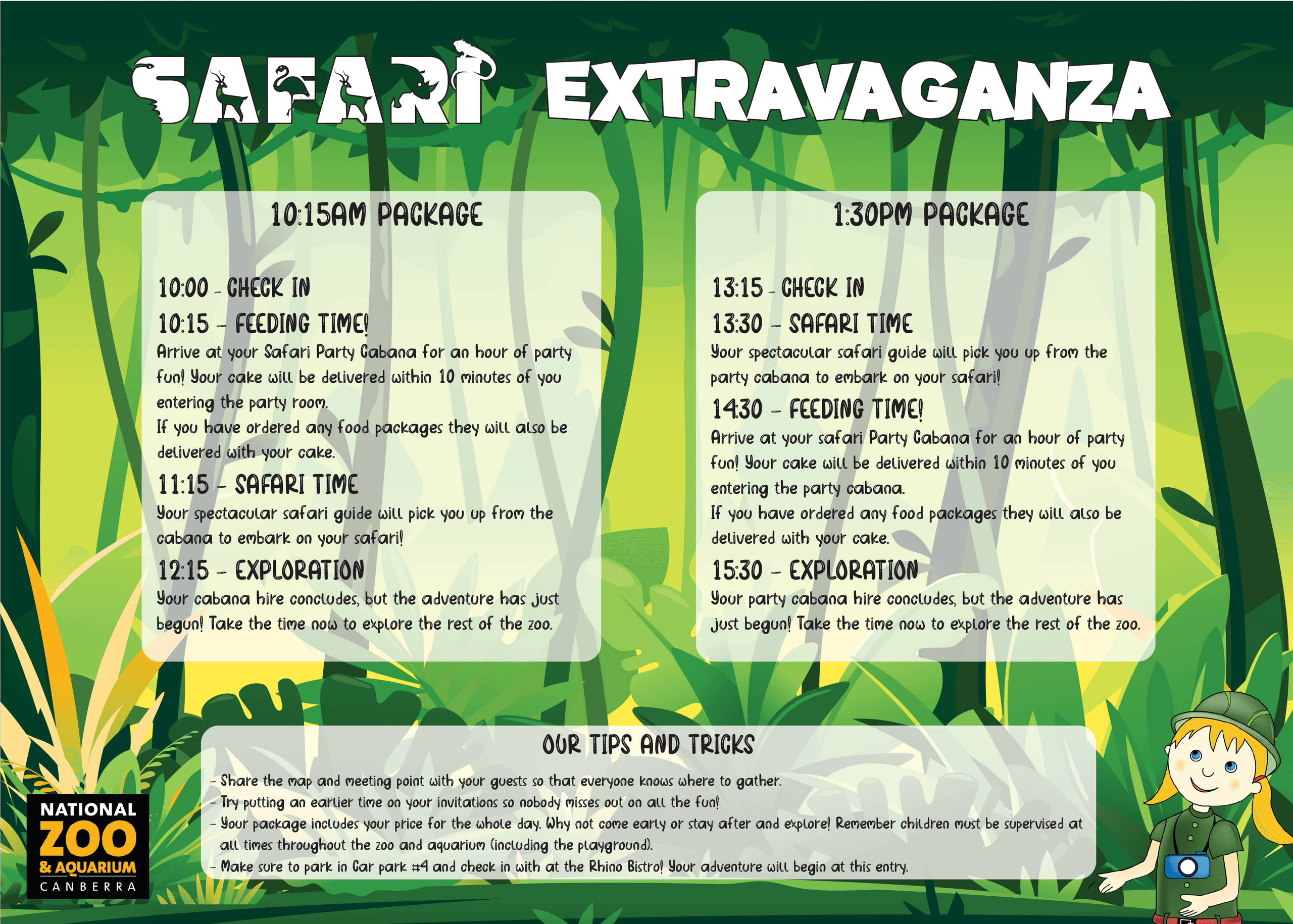 Wildlife Safari & Kid-Friendly Adventure at National Zoo Canberra