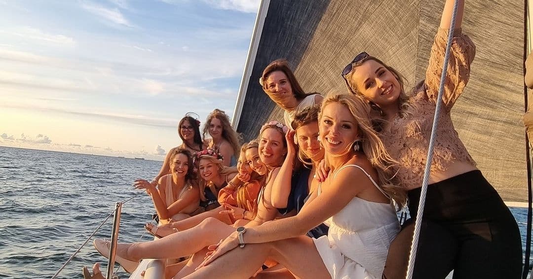 Private Catamaran Sailing with Innovar Events in Barcelona