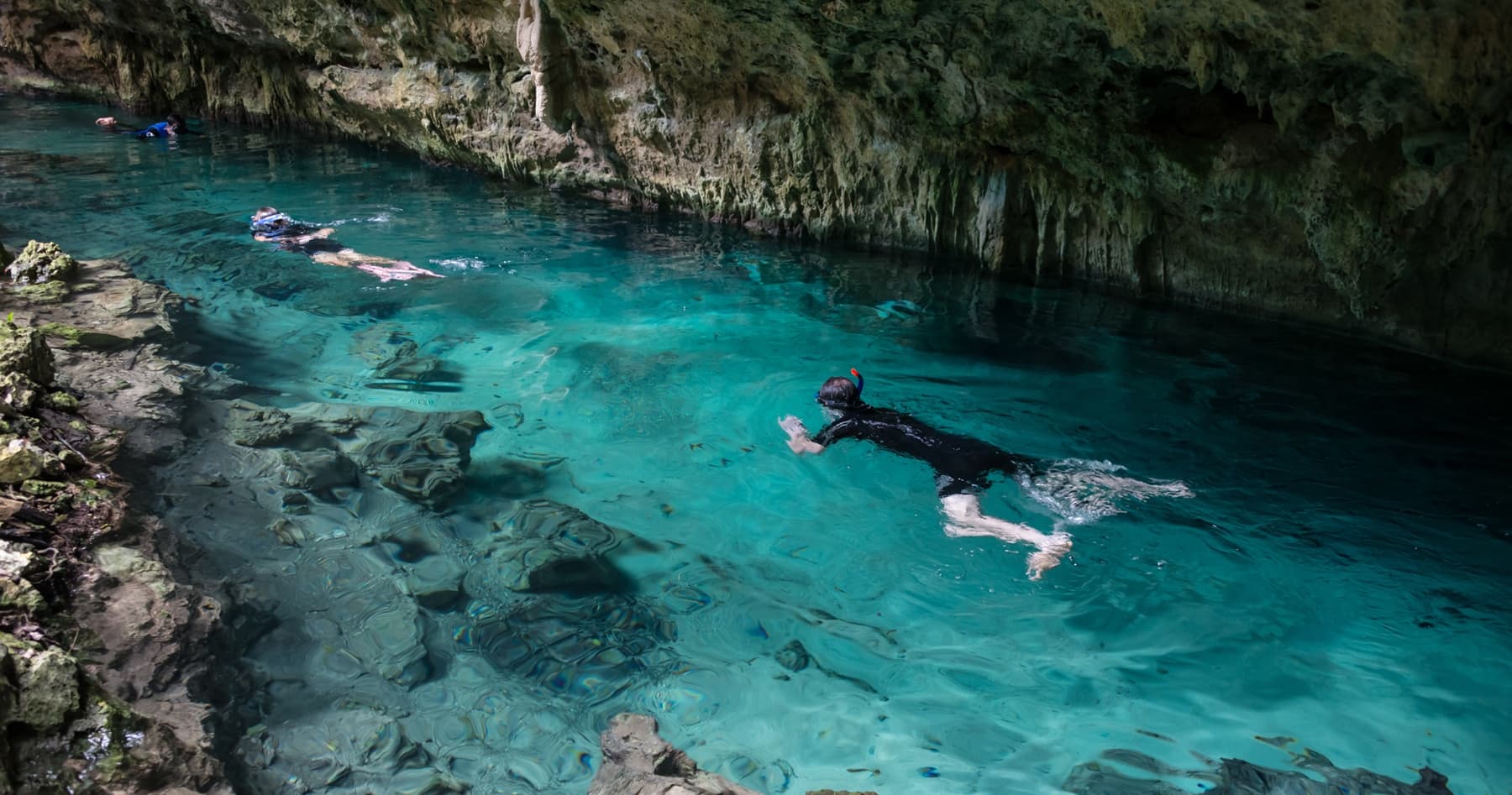 Snorkel Cenotes: Half-Day Dive into Riviera Maya's Underwater Caves