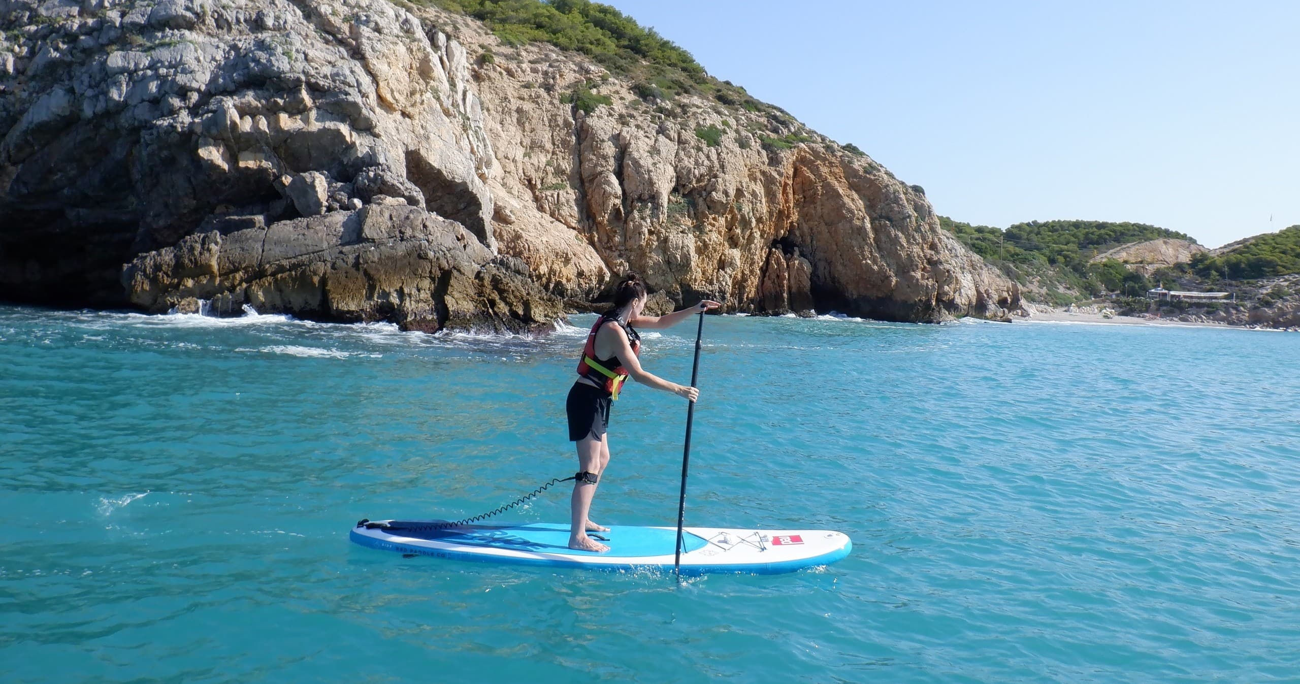 Paddle Punta Les Coves: Sitges SUP Trip to Hidden Coves & Snorkel
