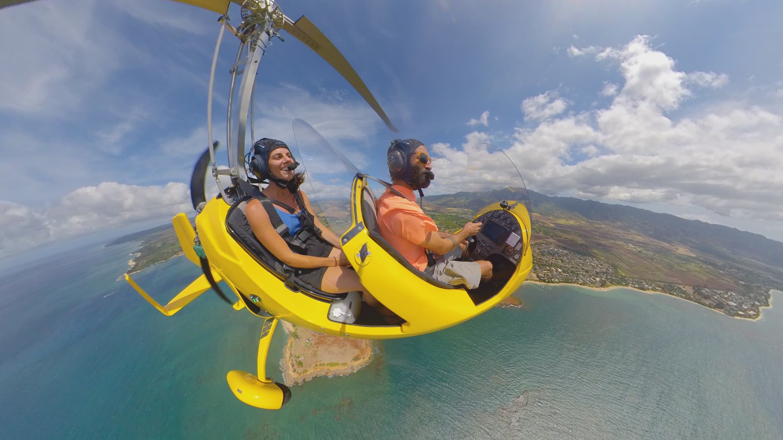 Gyroplane Flights Over Oahu with Skyland Air