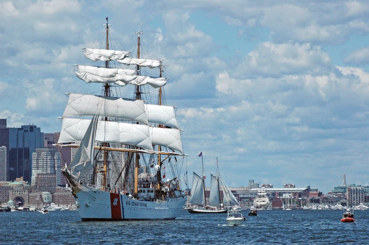 Private Tall Ships Viewing Cruise on Atlas — Boston Harbor Yacht Charter photo 3