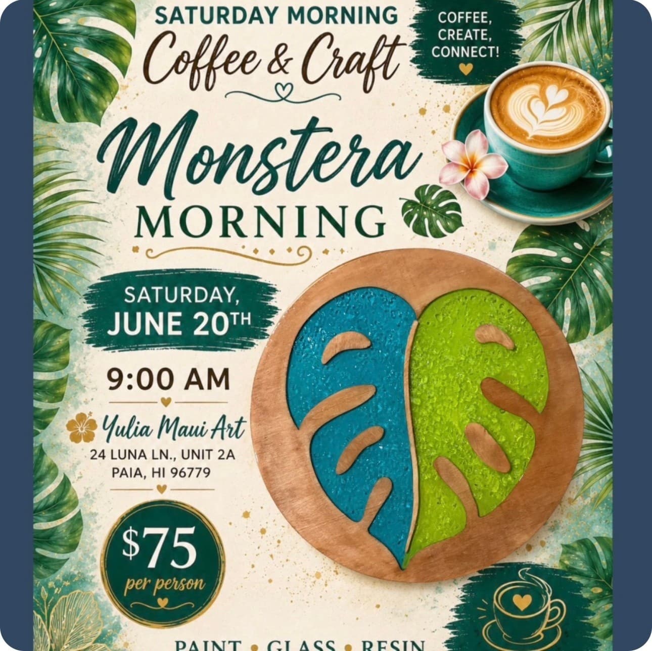 Sip and Paint in Paia: BYOB Acrylic Classes on Maui's North Shore photo 1