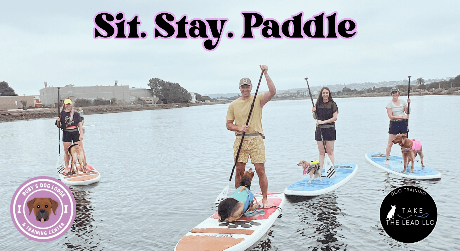 Water Activities with SUP Pups at Liberty Station