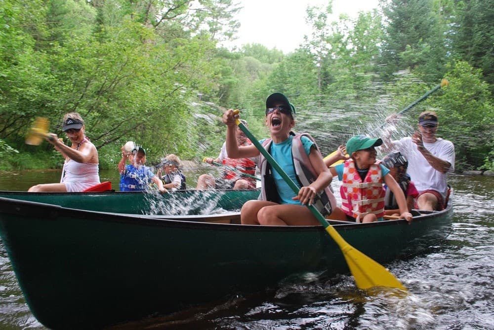 Winneboujou to Brule: 4-Mile Brule River Float Through Pines and Rapids