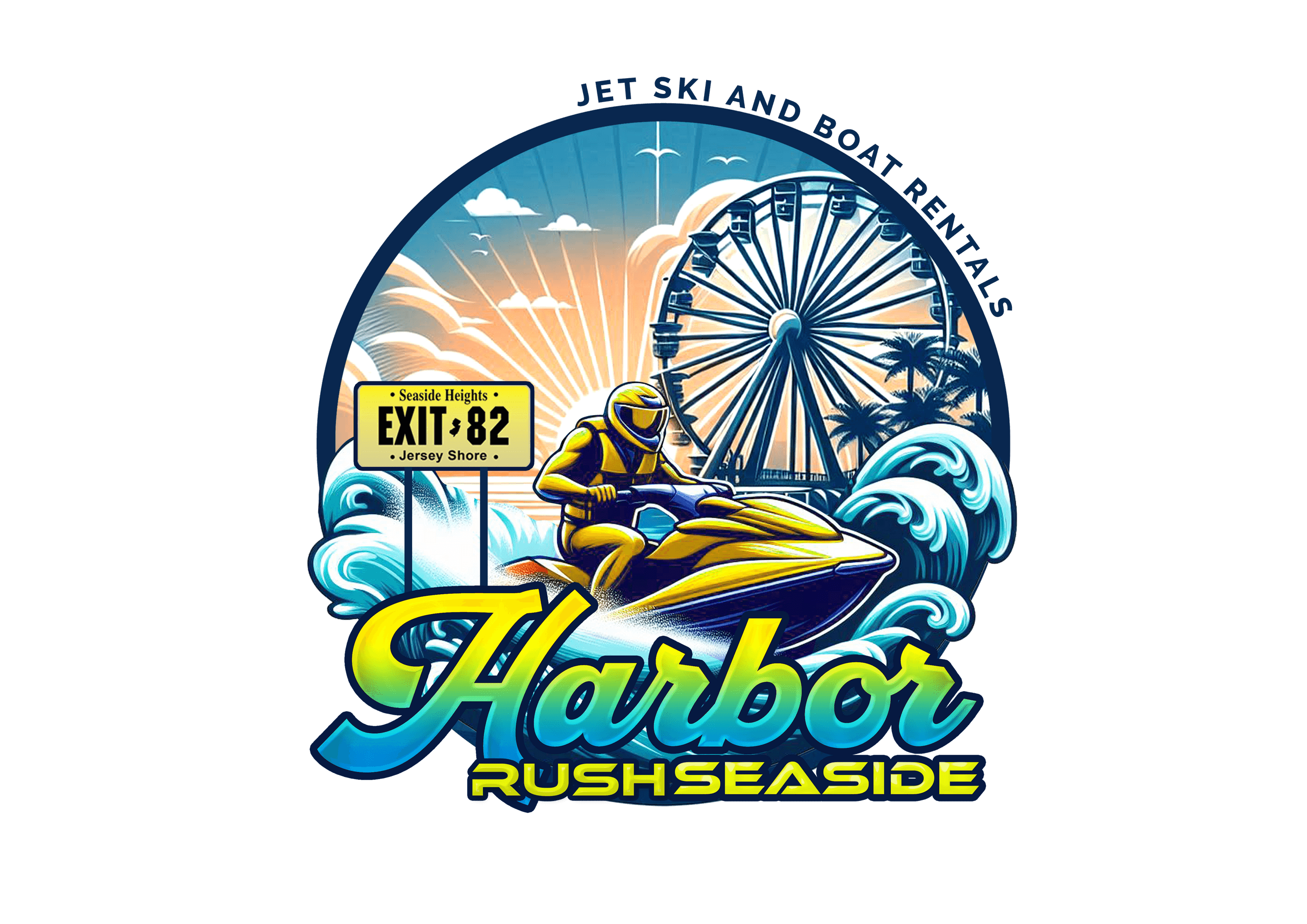 30 min Seaside Rental Zone | Guided Tour in Seaside Heights | Water Activities, Boat Rental, Jet Ski Rental