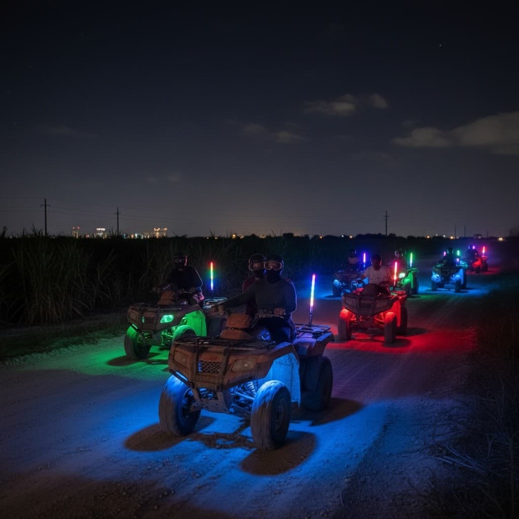 Miami ATV Tour: 1-Hour Guided Mud Trails, Sunflowers & Night Glow photo 4